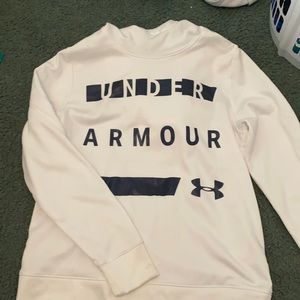 White under armor hoodie size Medium